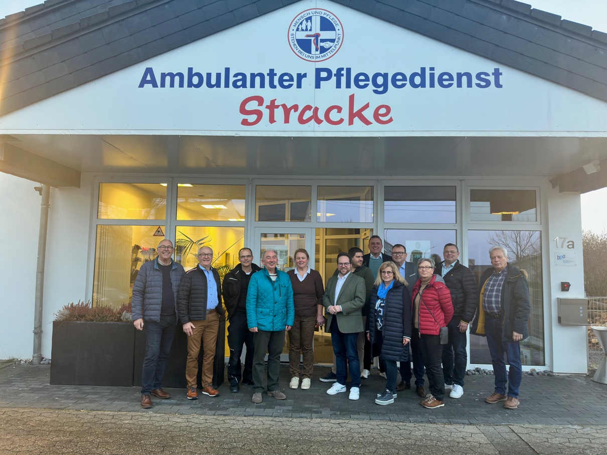 CDU-Bürgerblock Saffig besucht Pflegeeinrichtungen